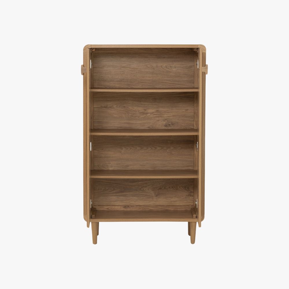 Scandinavian Oak Wooden Cabinet
