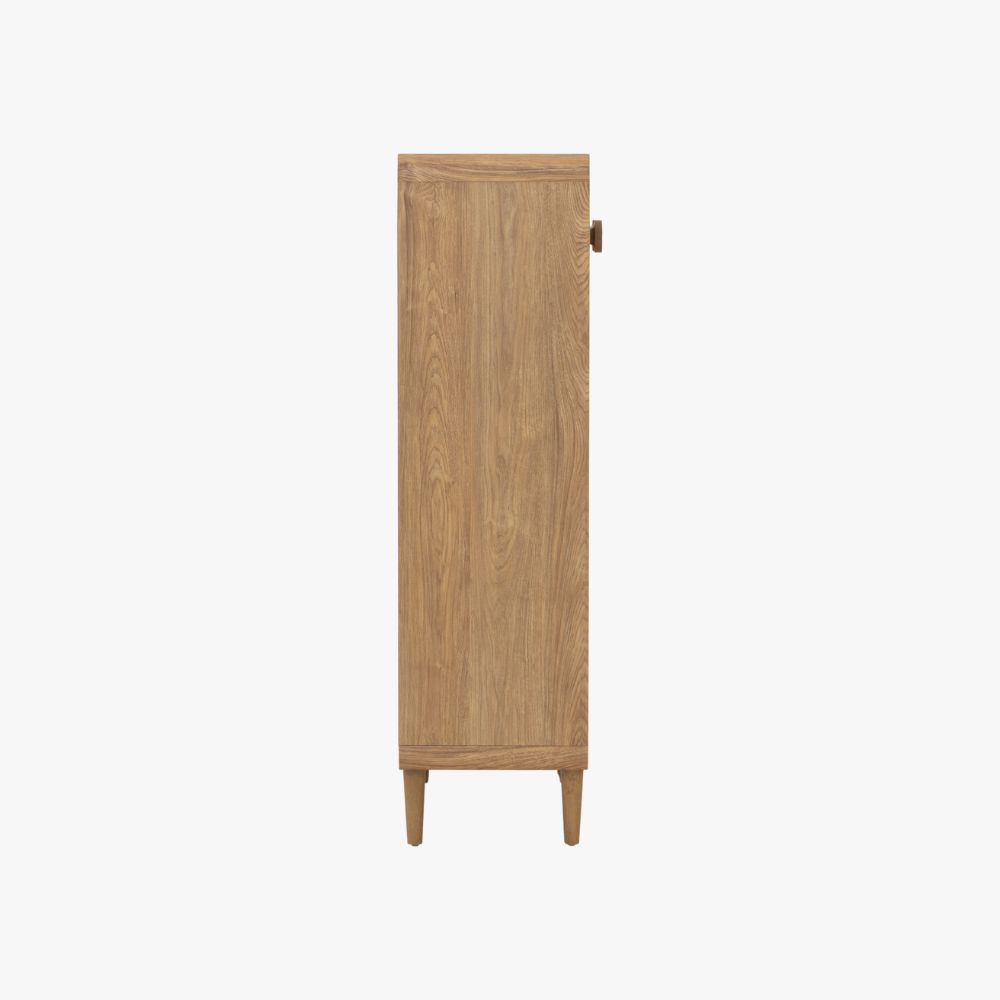Scandinavian Oak Wooden Cabinet