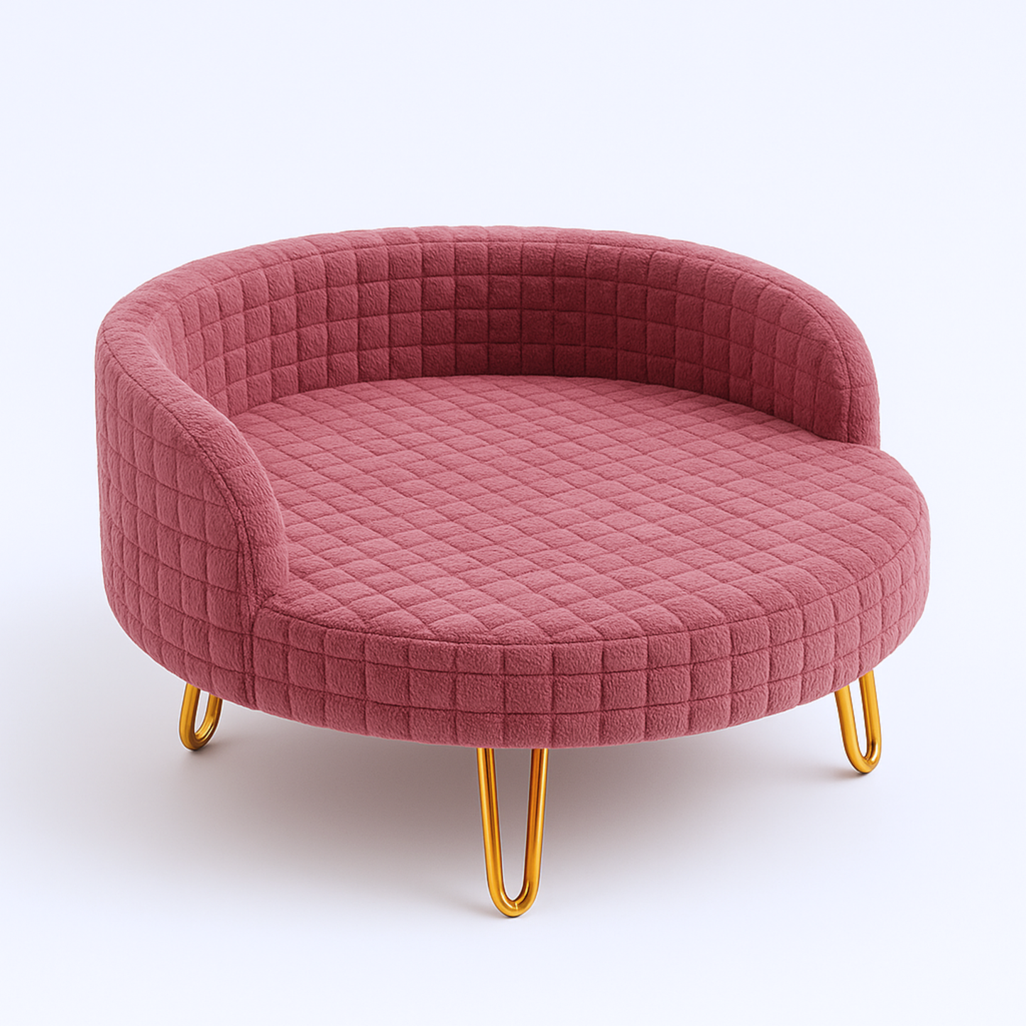 Plush Luxe Pet Sofa