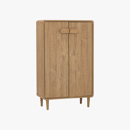 Scandinavian Oak Wooden Cabinet
