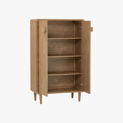 Scandinavian Oak Wooden Cabinet