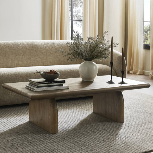 Taviano Solid Wood Coffee Table