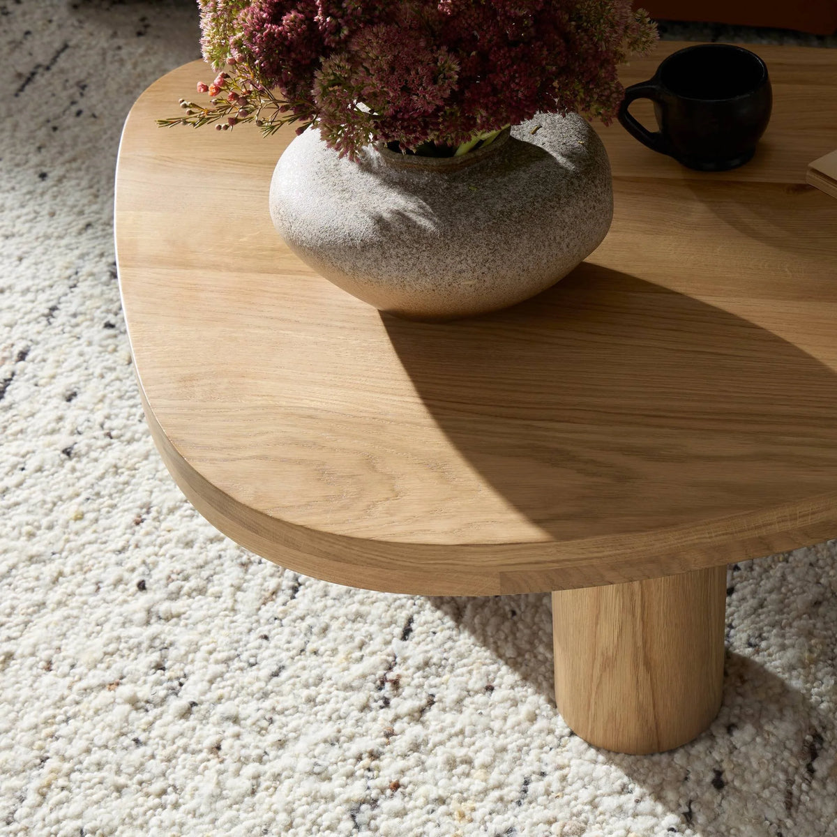 Cavaro Solid Wood Nesting Coffee Table Set