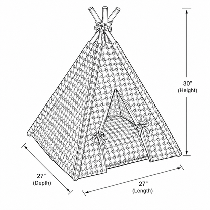 Nordic Haven Pet Teepee