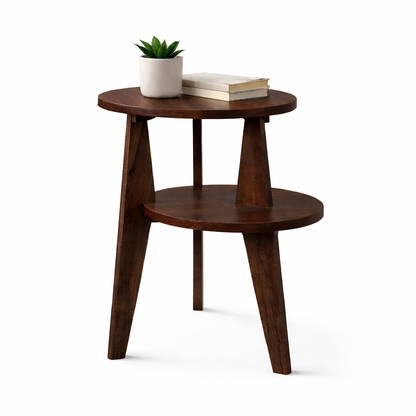 Smart Livin Ned Engineered Wood End Table - Auburn Oak