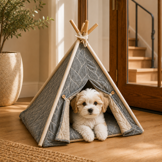 Arctic Quilt Pet Teepee