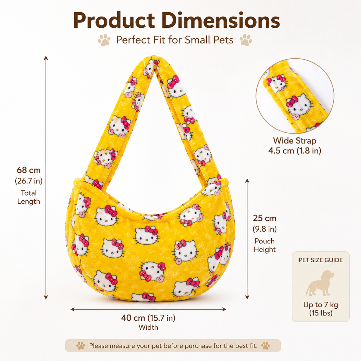 SnuggleGo Pet Carrier Sling (Style 2)