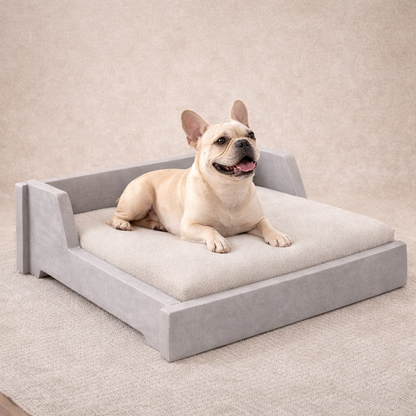 SmartLivin Pet Bed with Cushion – Chic Nubuck
