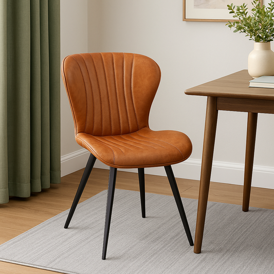 Flora Field PU Dining Chair