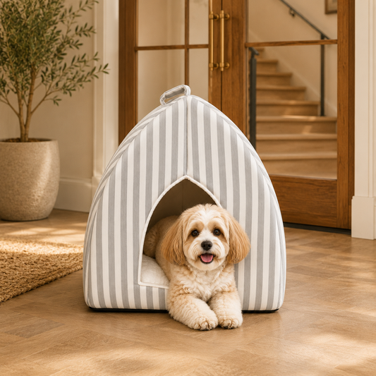 Harbor Stripe Pet Cave