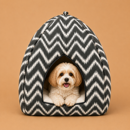 Chevron Retreat Pet Cave