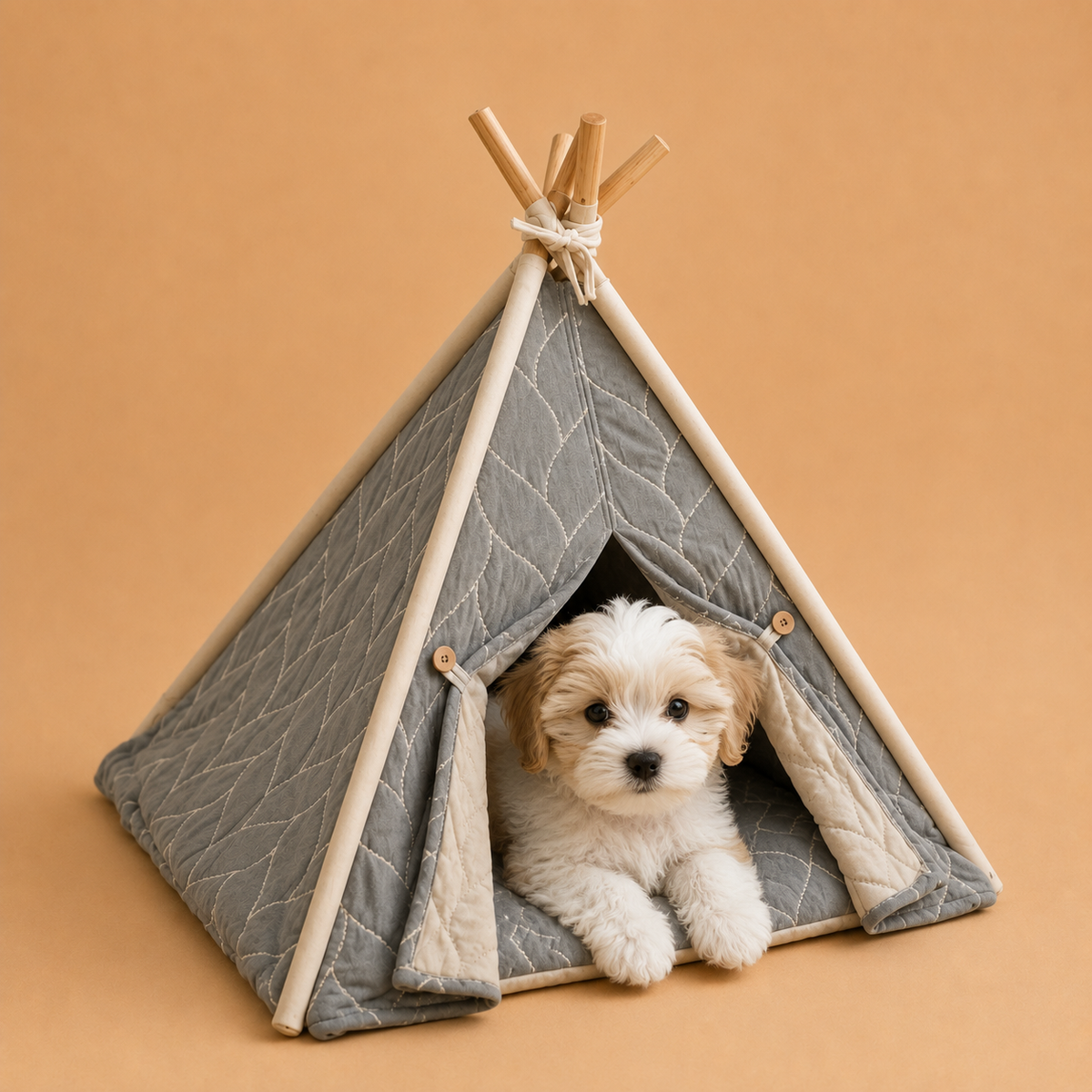 Arctic Quilt Pet Teepee