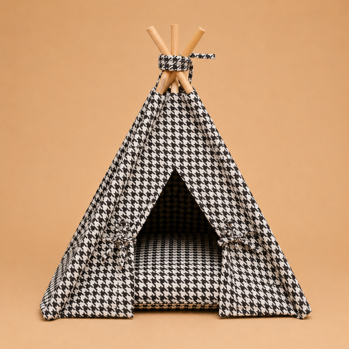 Monochrome Luxe Pet Teepee
