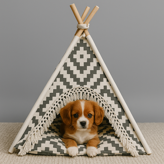 Geo Weave Pet Tent
